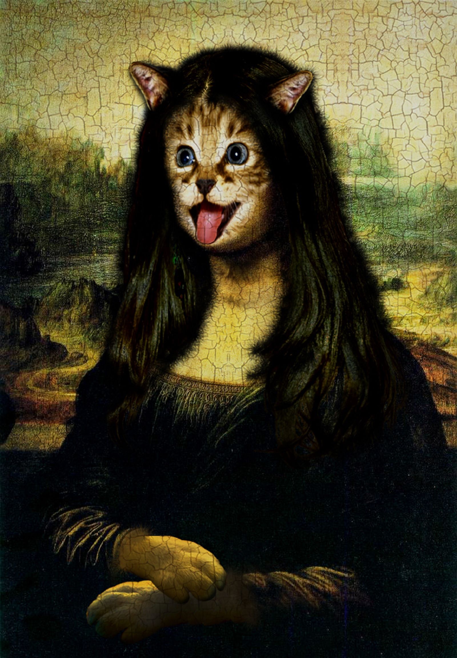 Amusing Images Of Animals Photoshopped Into Renaissance Paintings image 15