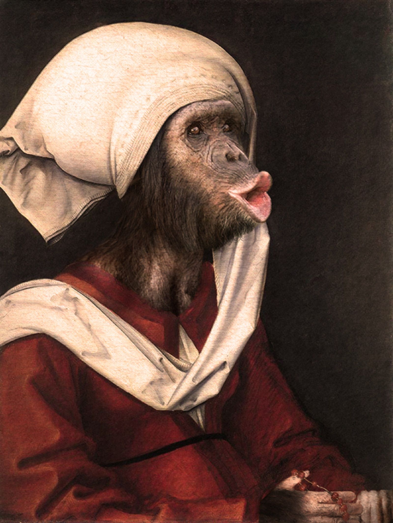 Amusing Images Of Animals Photoshopped Into Renaissance Paintings image 6