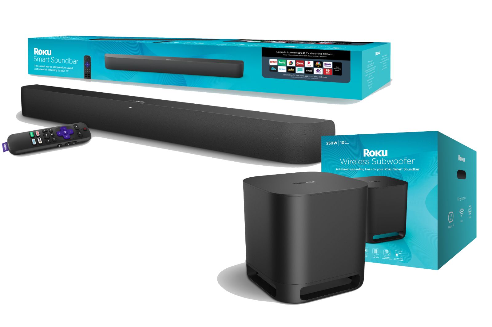 Roku Smart Soundbar and Subwoofer let you have your sound and TV at the same time image 1