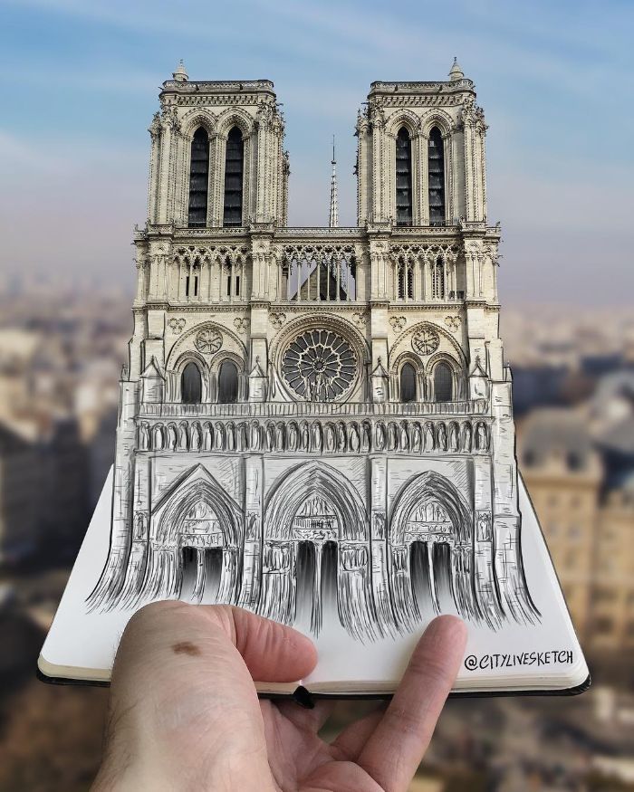 This artist changes your perspective of the world with incredible sketches image 2