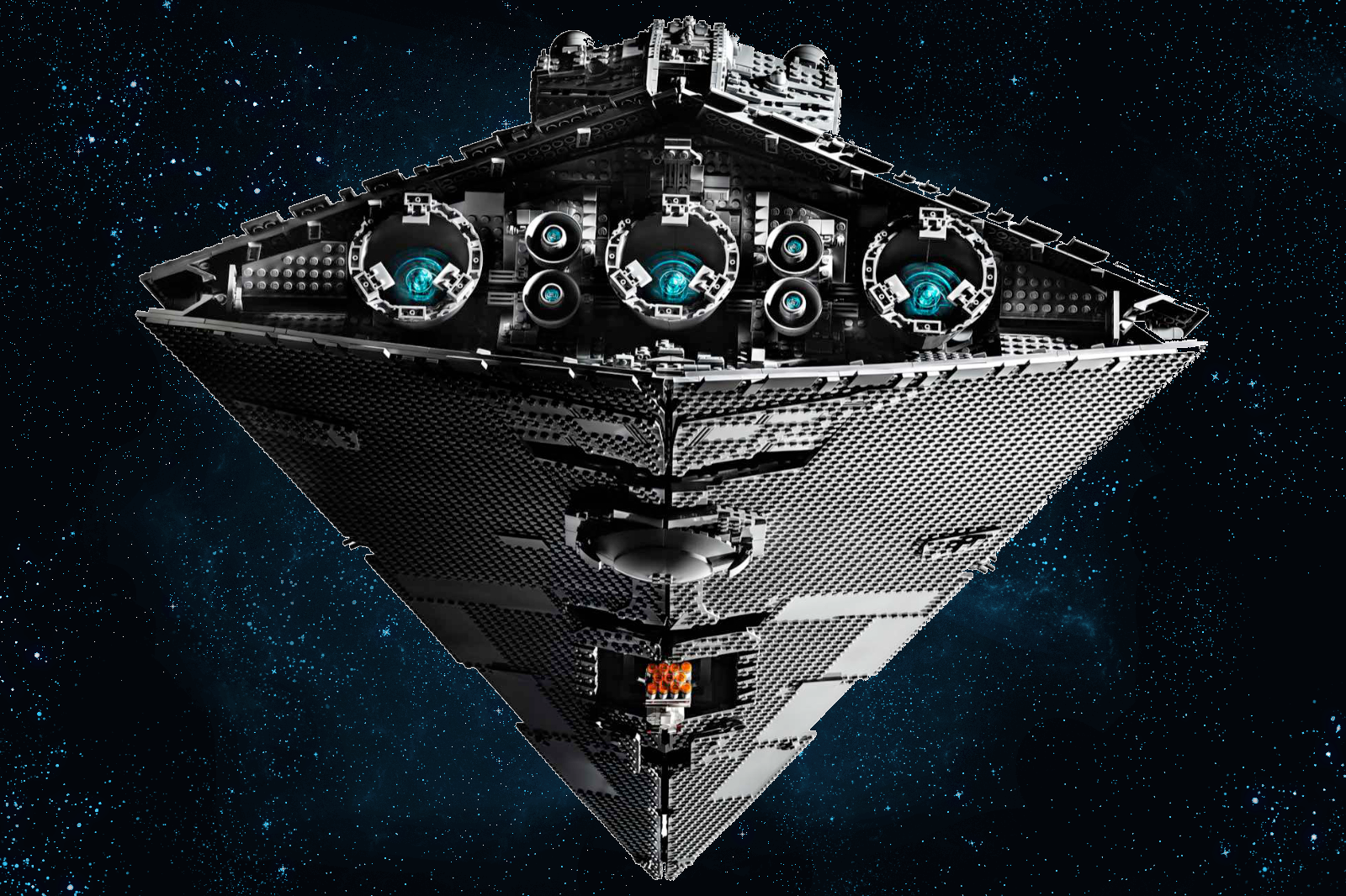 UCS Lego Star Wars Imperial Star Destroyer is very big and very grey image 2
