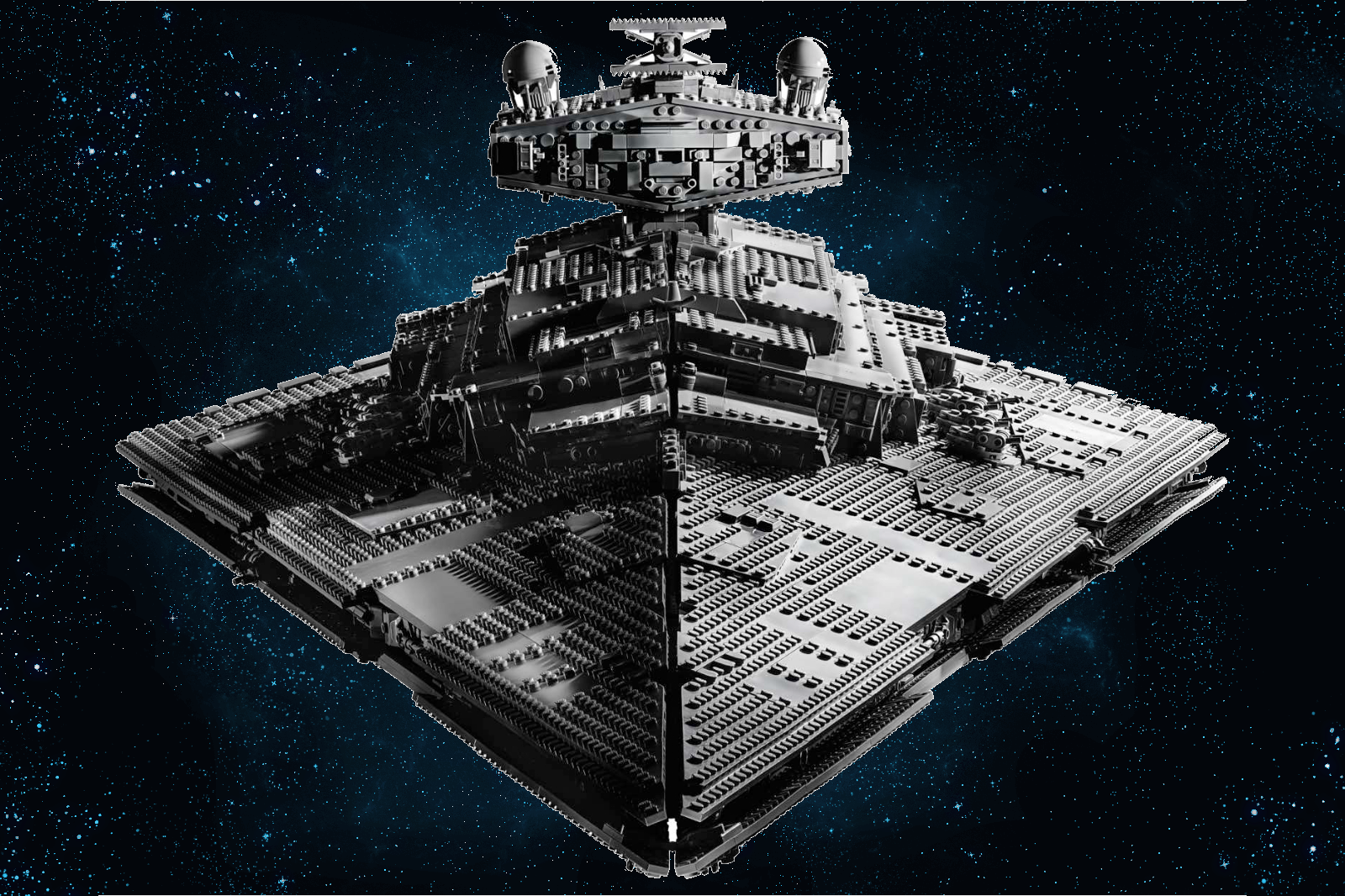 UCS Lego Star Wars Imperial Star Destroyer is very big and very grey image 3