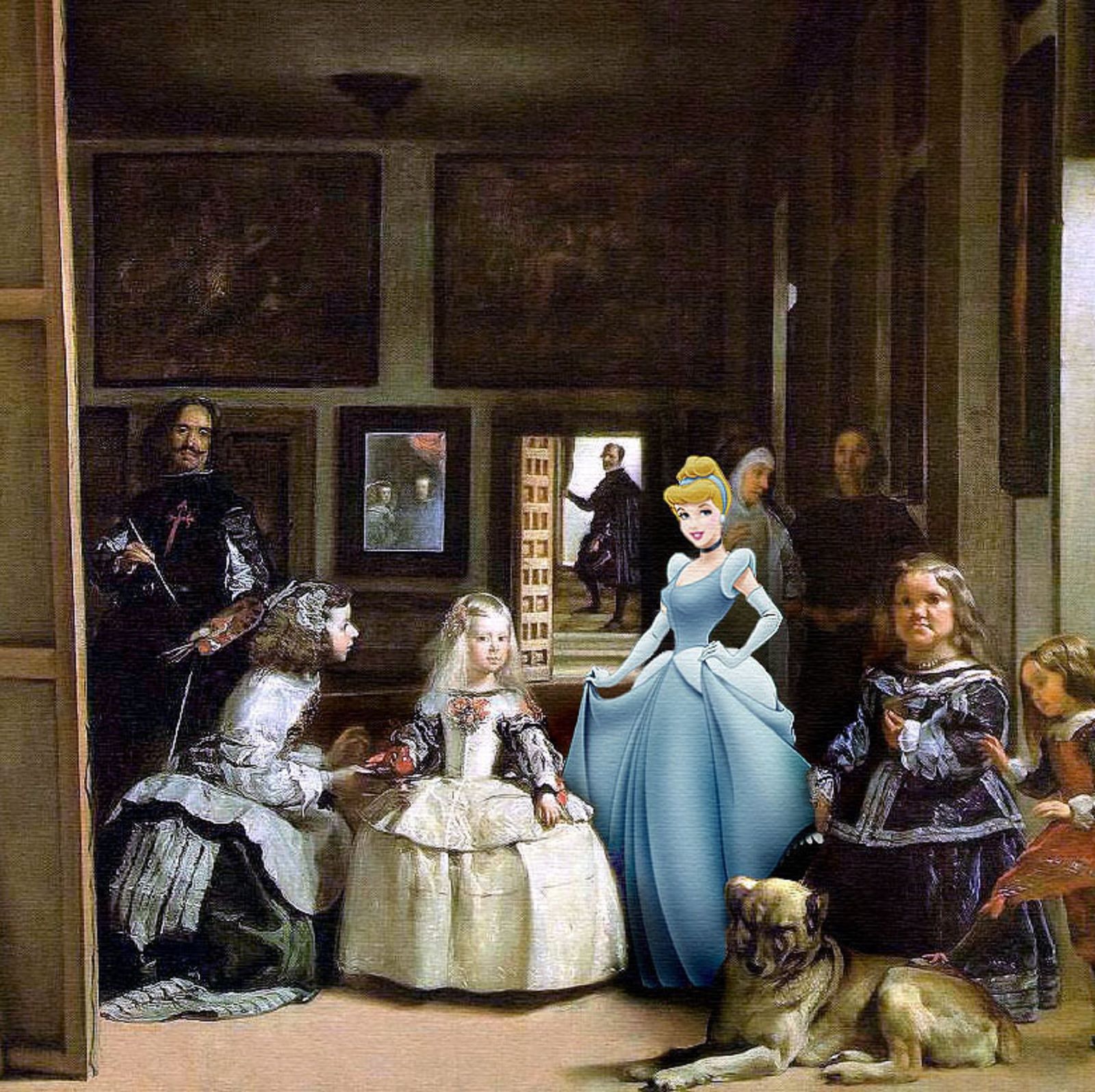 Amusing Images Of Cartoon Characters In Photoshopped Into Renaissance Paintings image 9