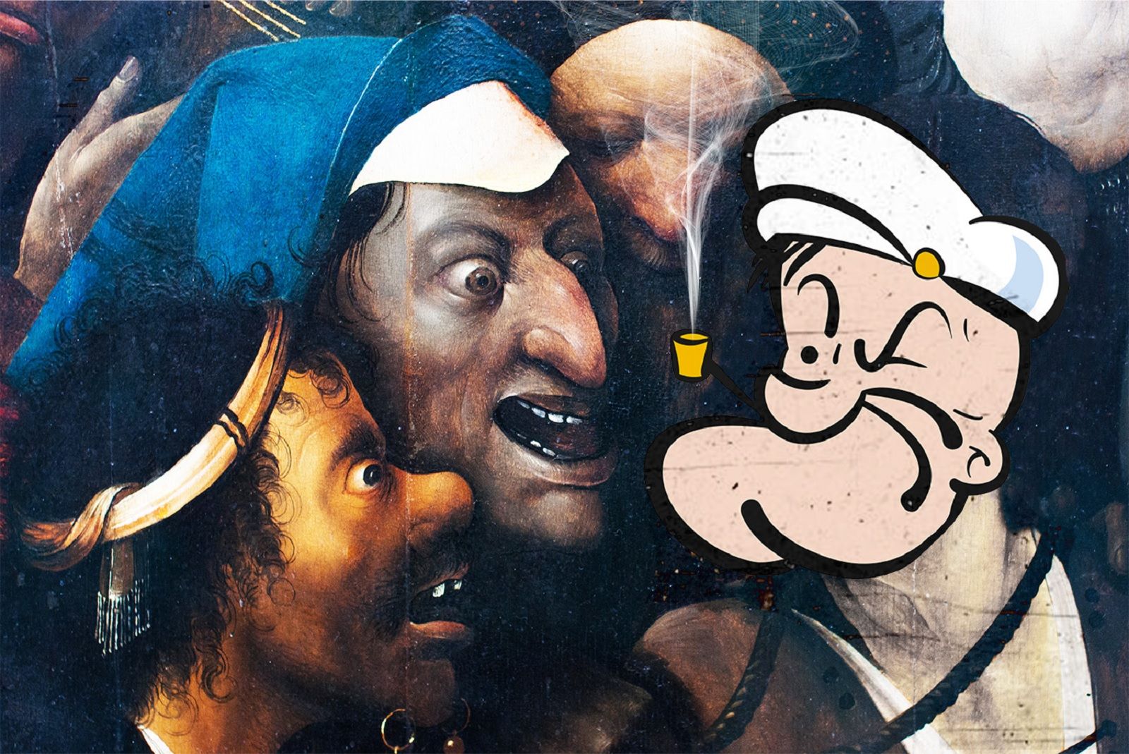 Amusing Images Of Cartoon Characters In Photoshopped Into Renaissance Paintings photo 10