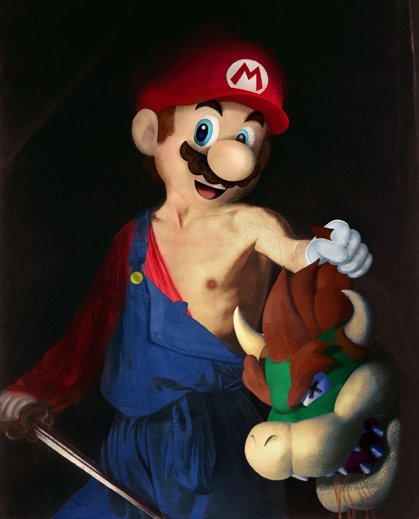 Amusing Images Of Cartoon Characters In Photoshopped Into Renaissance Paintings photo 11