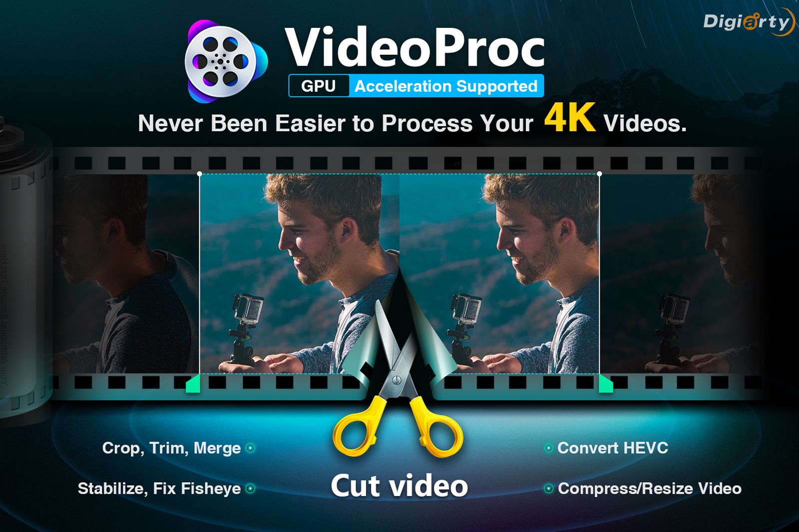 Download this ace 4K video editing software and WIN a GoPro Hero image 1