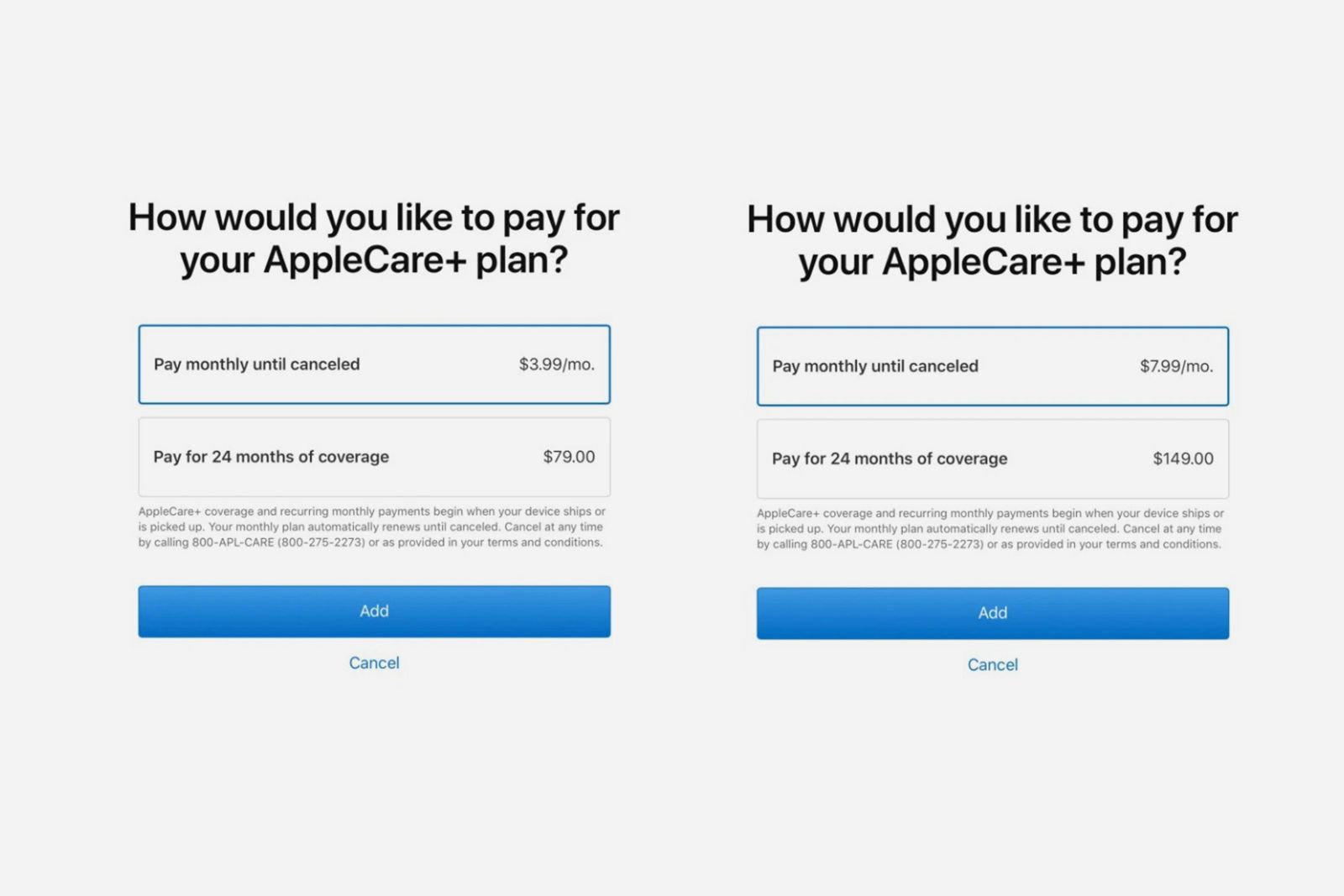 Apple now offers AppleCare as a monthly subscription image 2