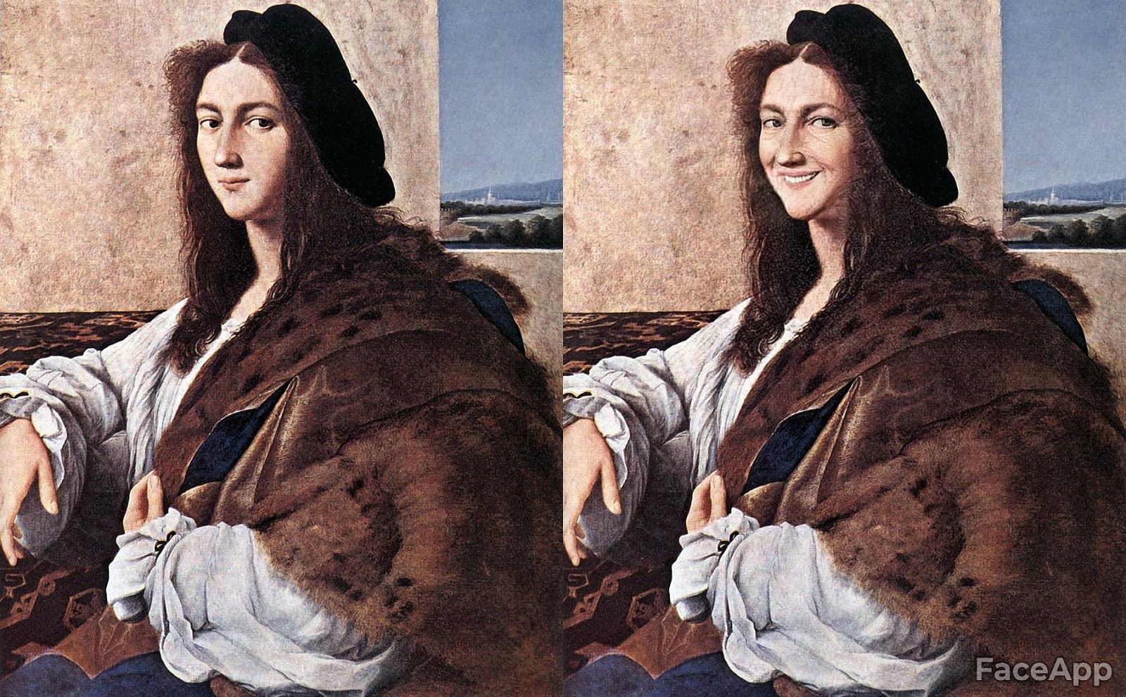 Artwork Re-imagined With Ai Smiles And Old Age Filters image 8