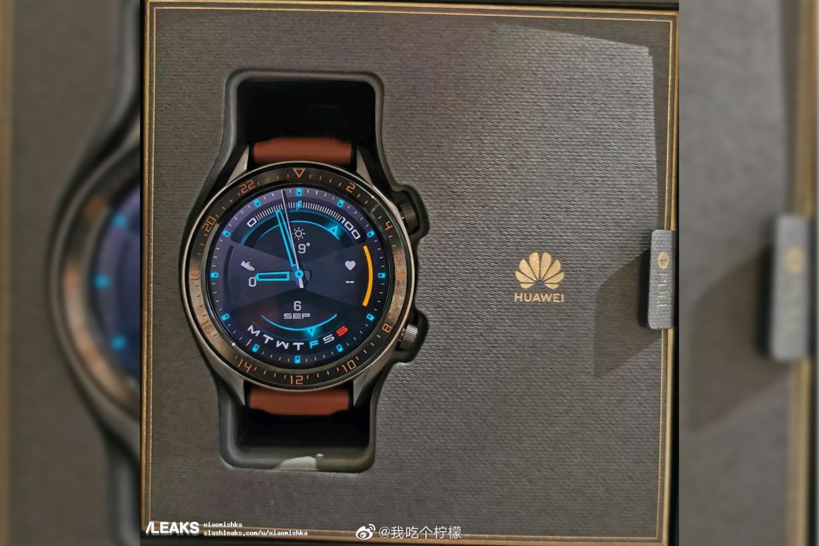 Huawei Watch GT 2 revealed in leaked photos image 1