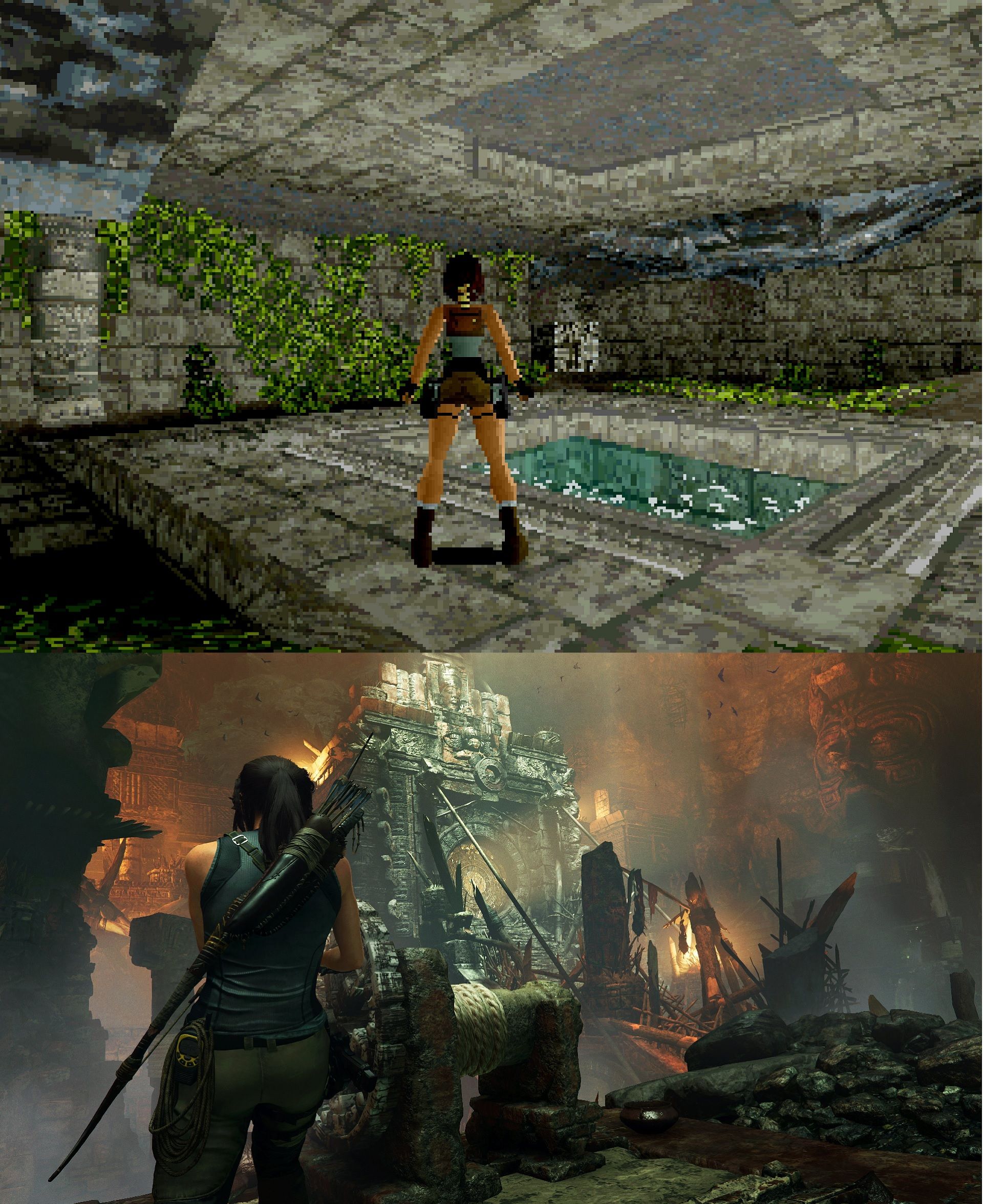 Then vs now Video games through the decades image 12