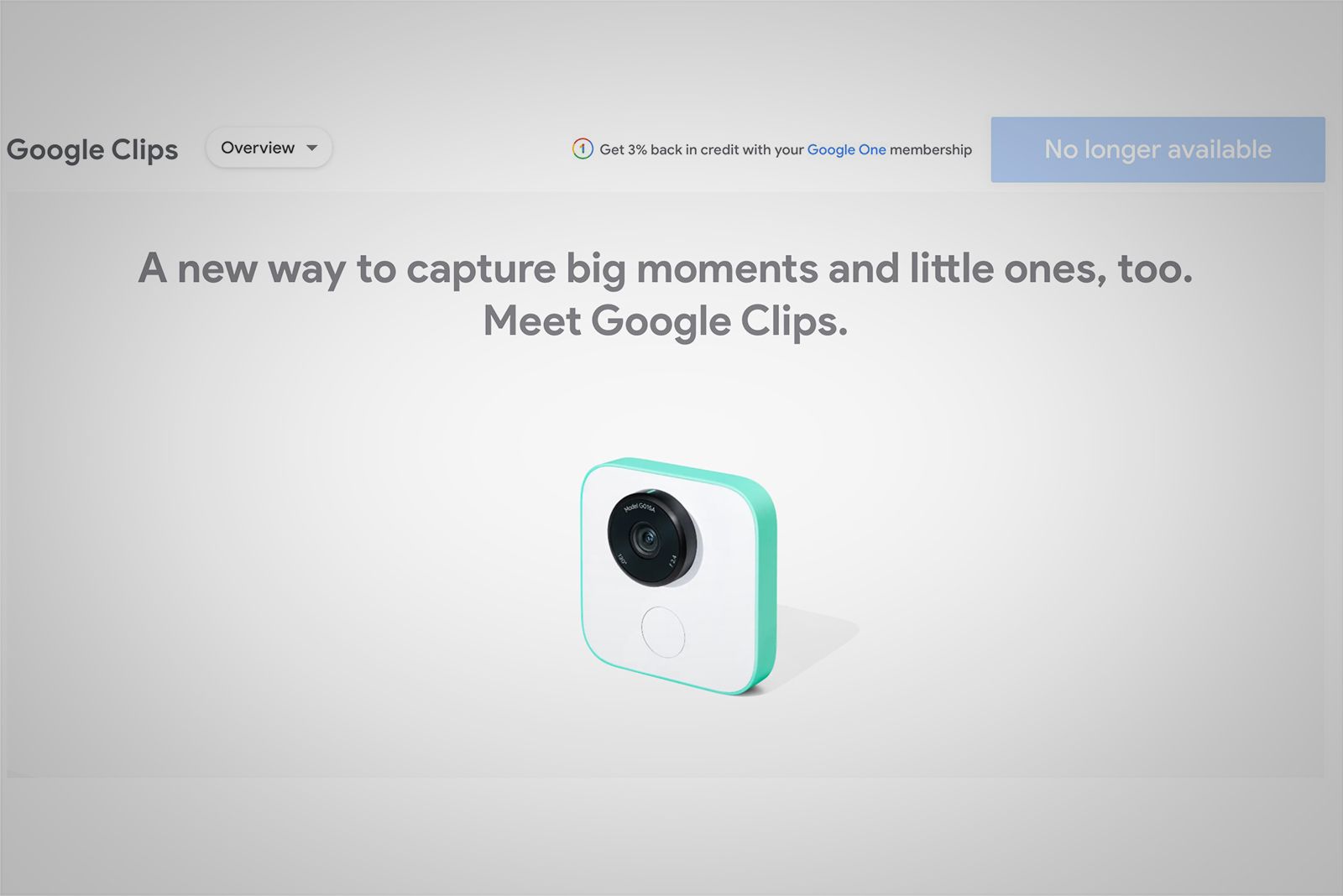 RIP Google Clips Google quietly removes the camera from its store image 2