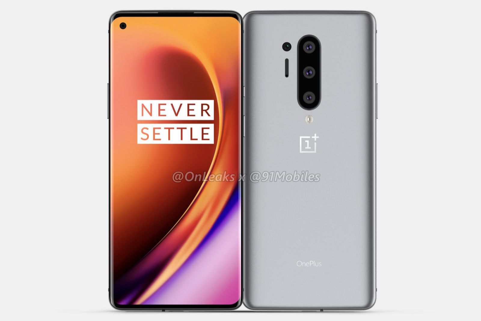 OnePlus 8 Pro leaks complete with quad camera and hole punch display image 2