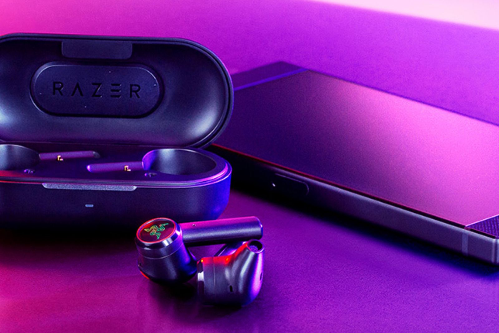These new Razer Hammerhead truly wireless earbuds look like black AirPods image 2