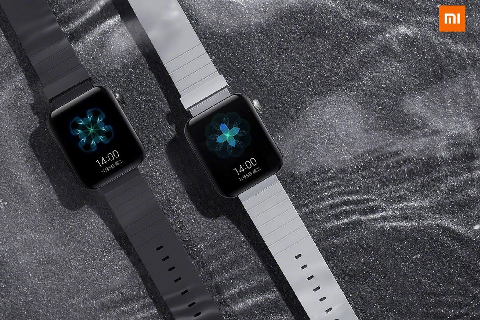 Xiaomi Mi Watch smartwatch looks a lot like the Apple Watch image 1