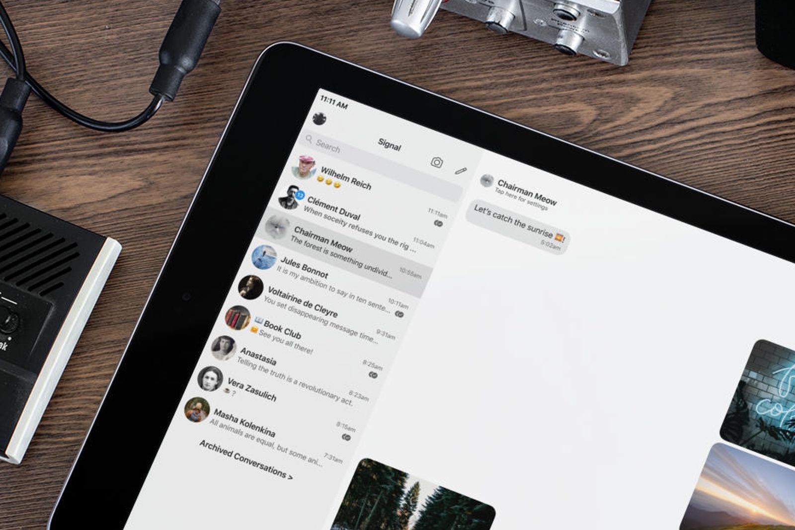 Signal update brings iPads into the fold image 1