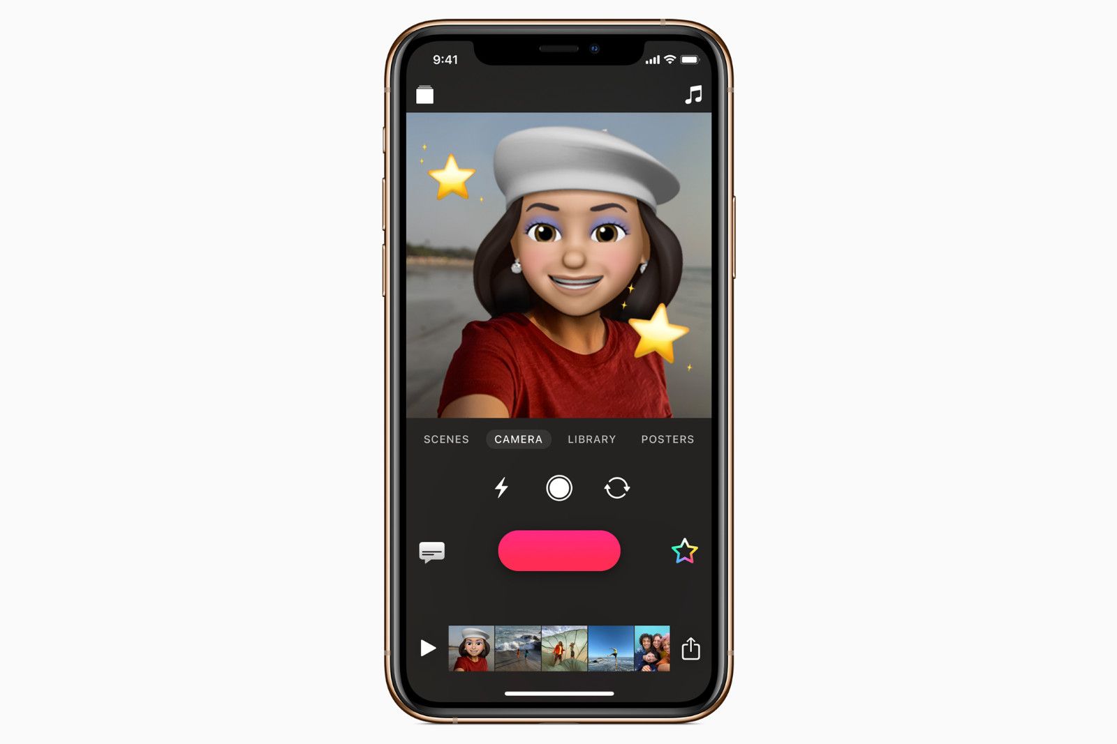 You can now use Memoji and Animoji in Apples Clips app image 1