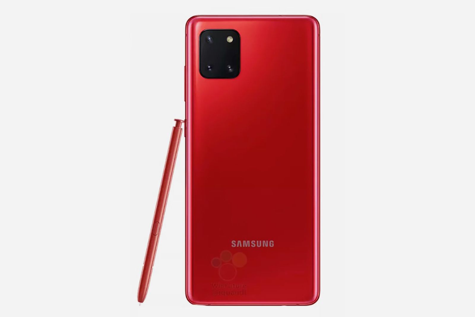Samsungs Note 10 Lite leaks out with rectangular rear camera housing image 1