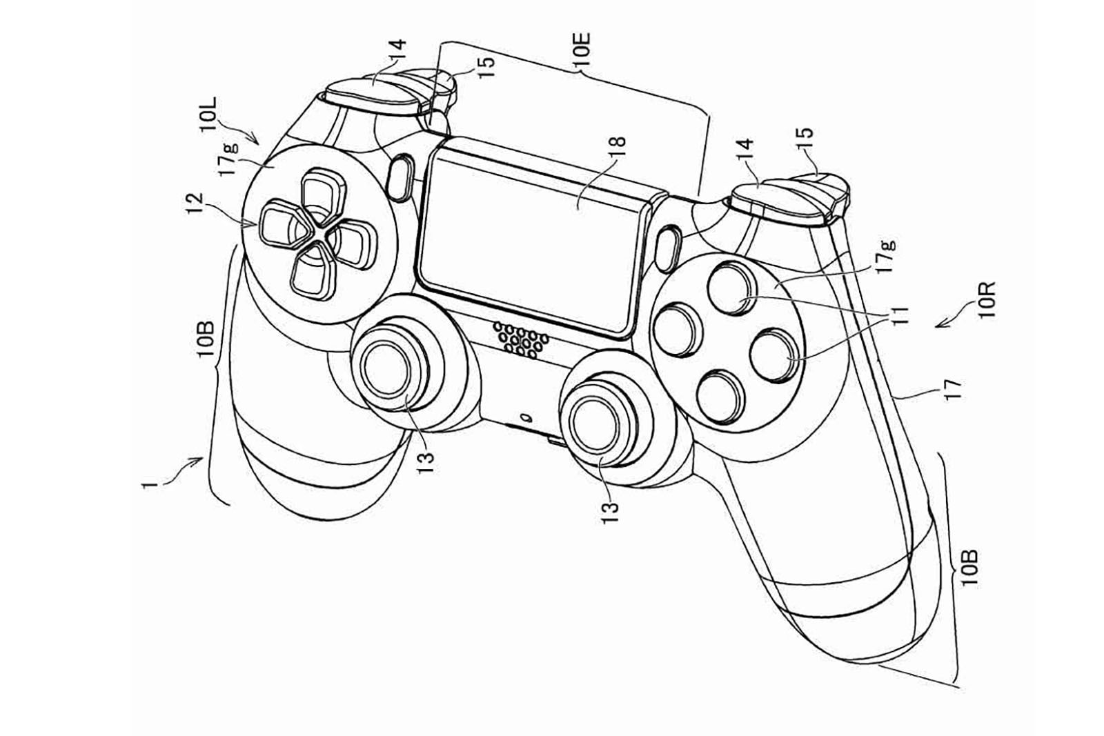 PS5 controller shown in patent gains two rear buttons but has one major thing missing image 2
