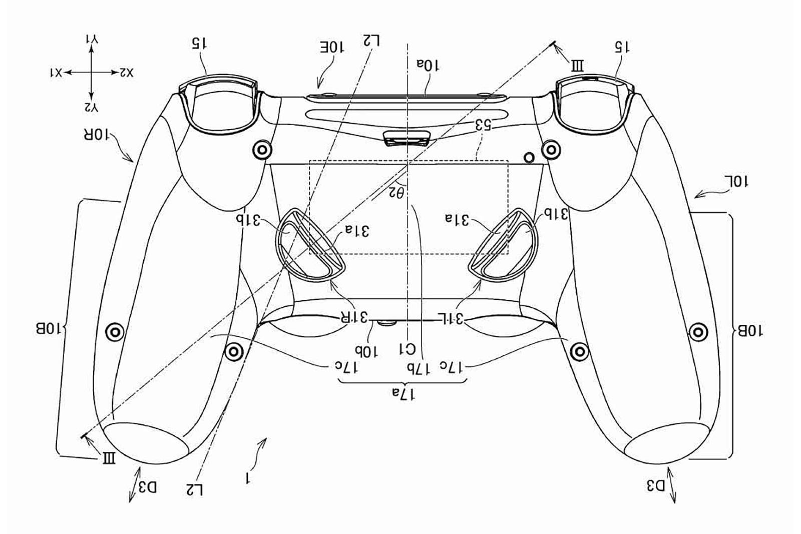 PS5 controller shown in patent gains two rear buttons but has one major thing missing image 3