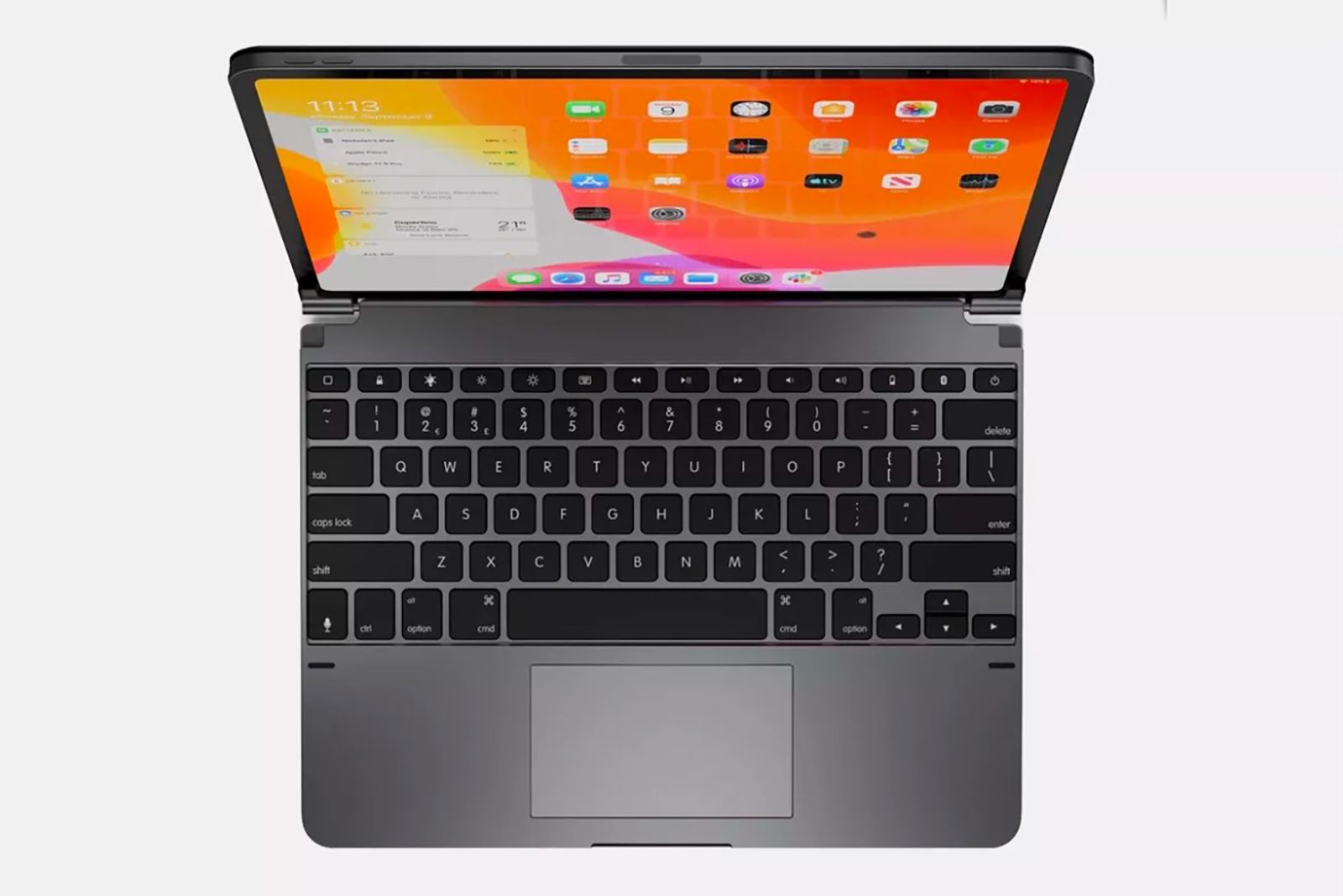 Brydge made an iPad Pro keyboard with a multi-touch trackpad image 1