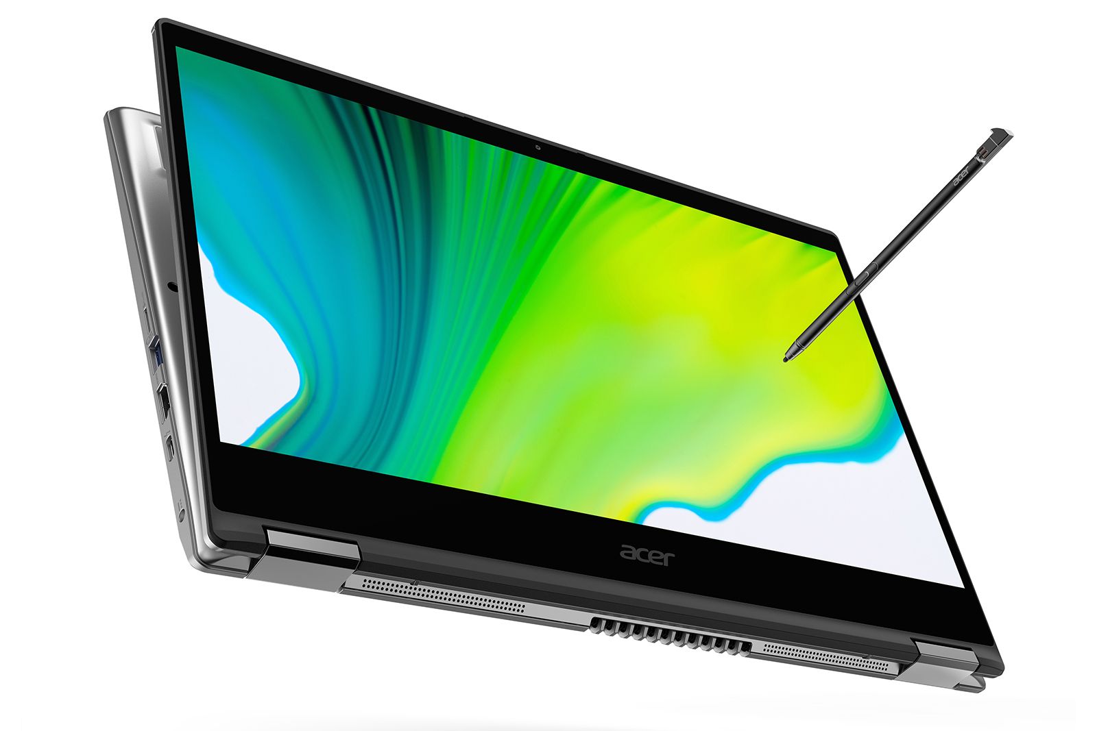 Acer Spin 3 و Spin 5 کانورتیبل دور کمر خود را سفت کرده و قلم‌هایی را برای تصویر 1 2020 اضافه کرده‌اند.