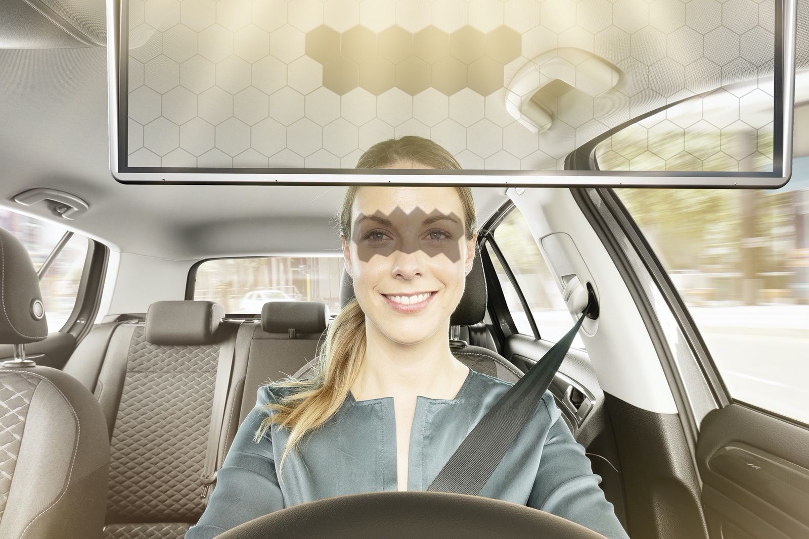Bosch announces a virtual visor that will shade your eyes will driving image 1