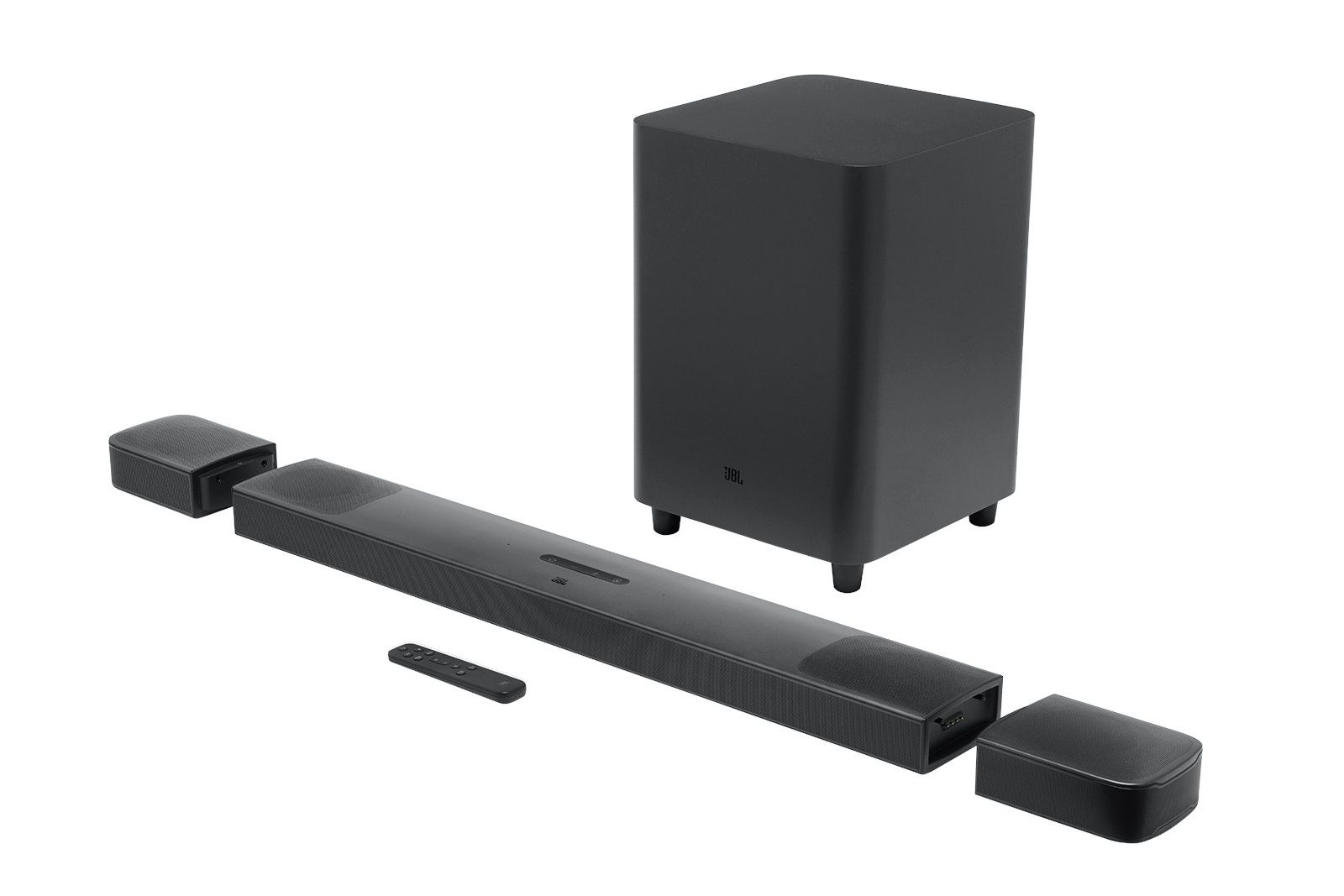 JBL debuts a Dolby Atmos soundbar with detachable surround speakers image 1