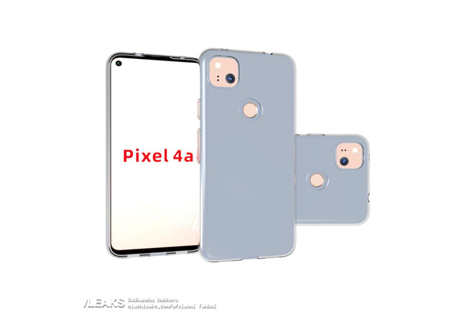 Pixel 4a case leak image 1