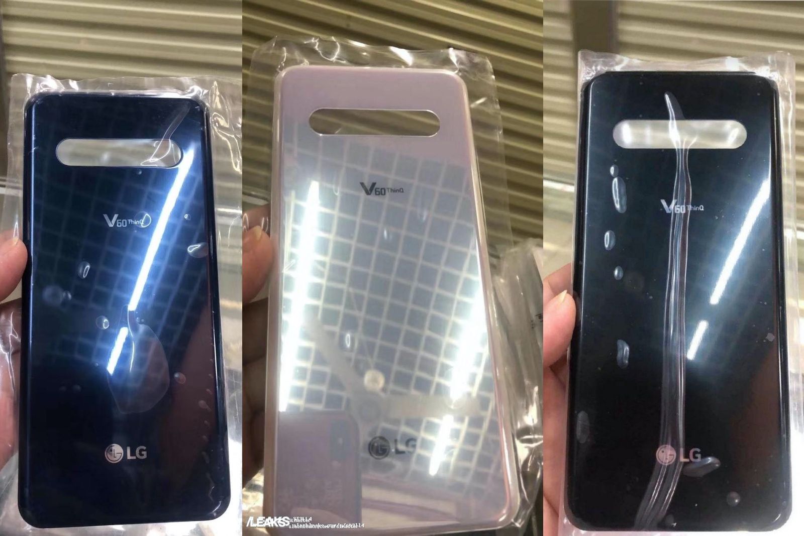 Lgs New V60 Thinq Phones May Have Just Had Their Backs Leaked image 1