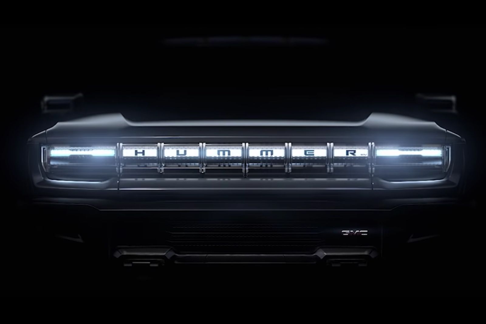 GM might tease an electric Hummer pickup truck through a Super Bowl ad image 1