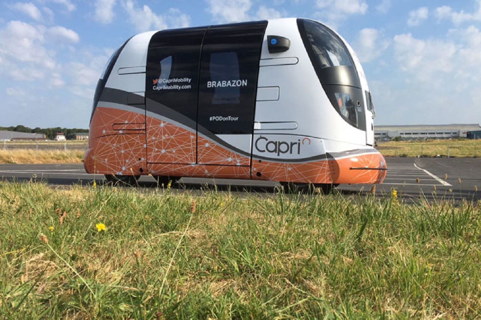 Driverless autonomous pods are now being tested in the UK image 1
