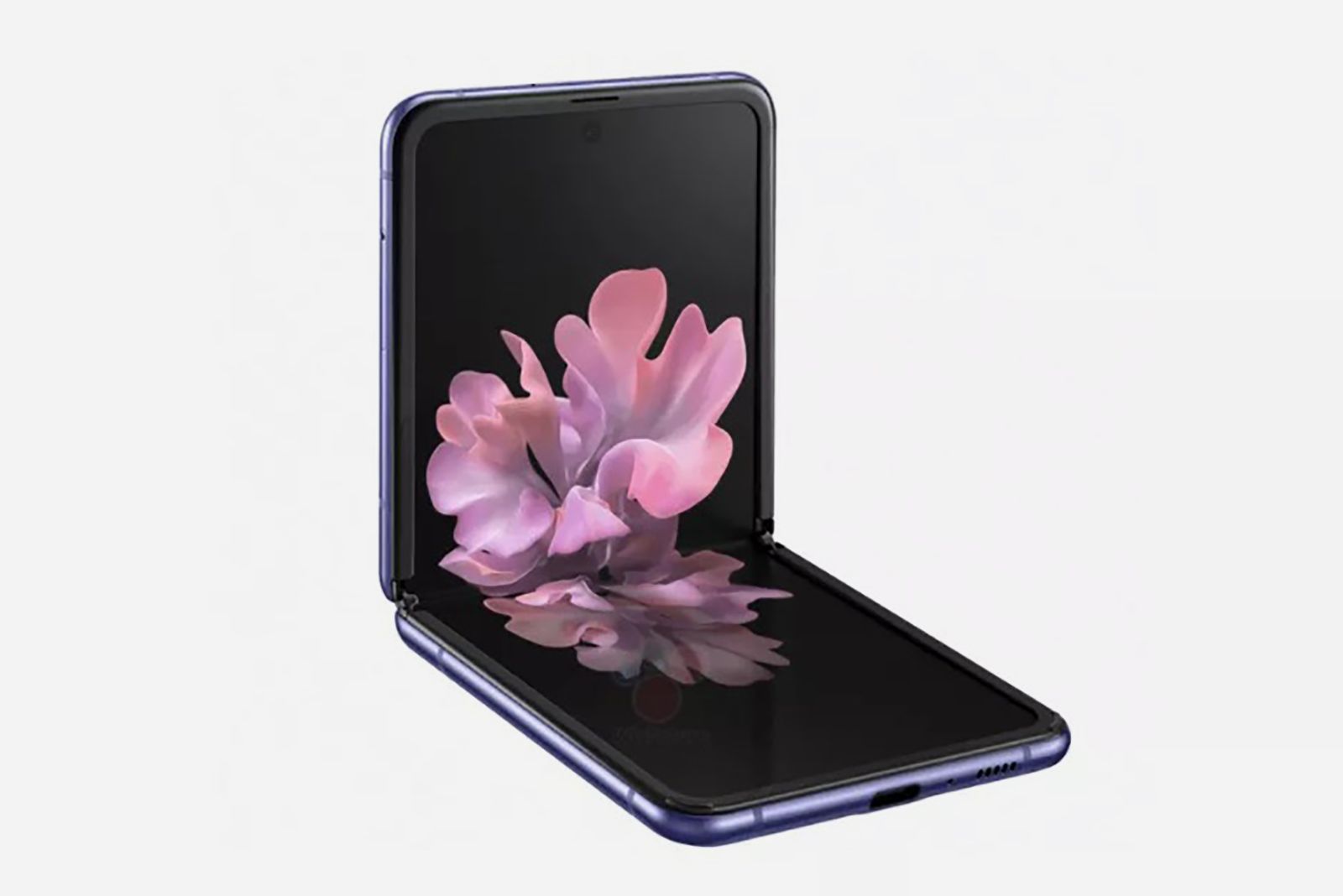 This is what the Samsung Galaxy Z Flip foldable looks like and features image 2