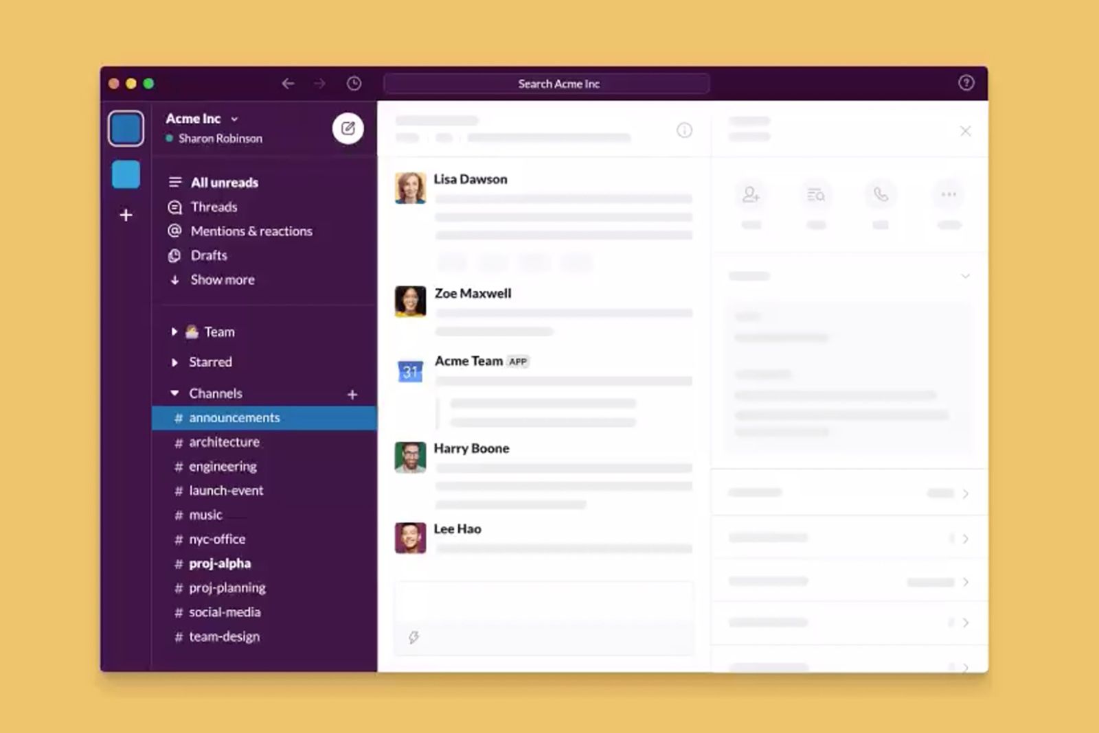 logout of slack desktop app