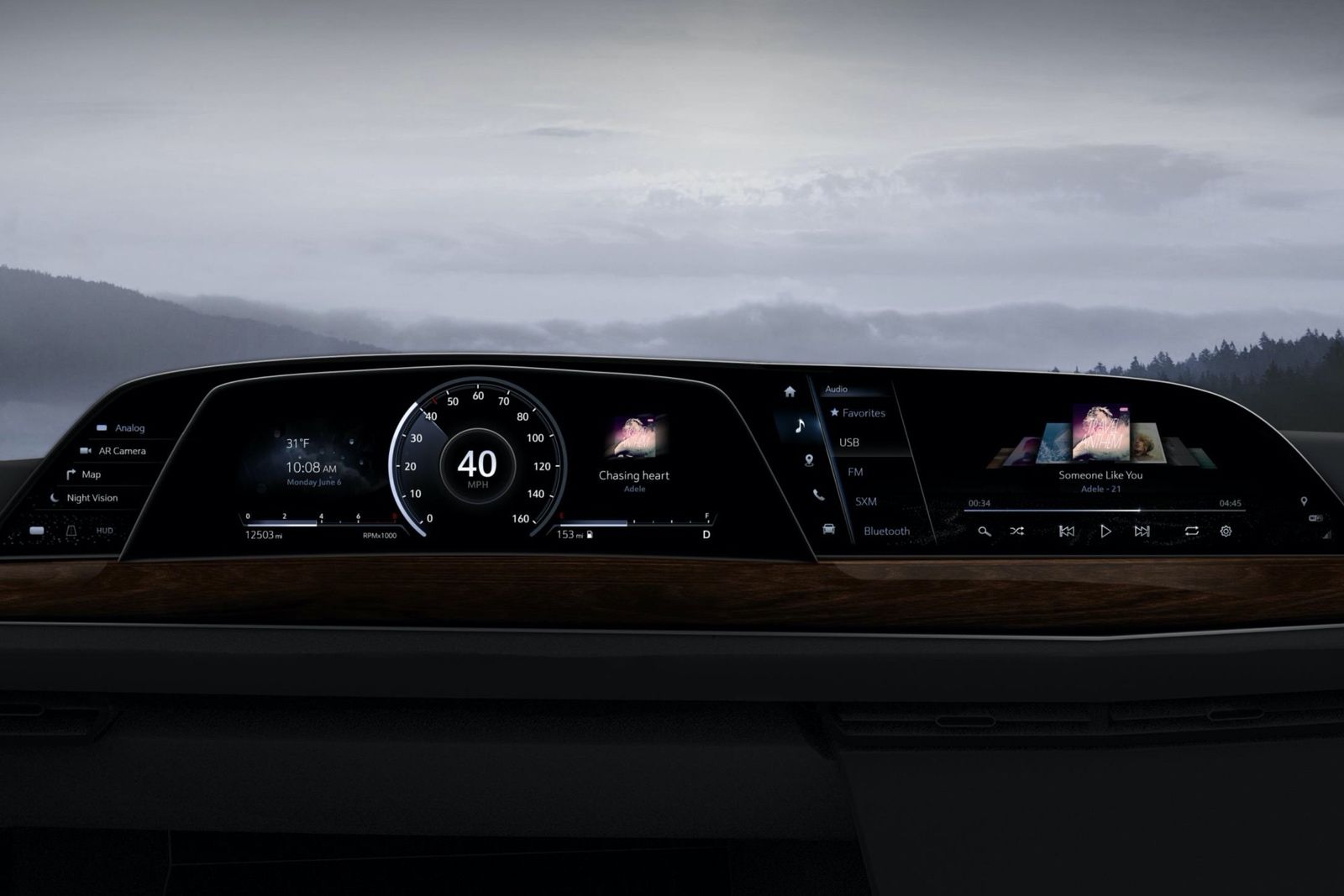 LG will put the first curved OLED in a car in the 2021 Cadillac Escalade image 1