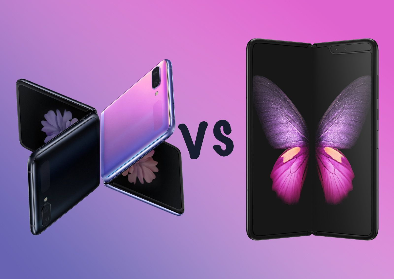 Samsung Galaxy Z Flip vs Samsung Galaxy Fold image 1