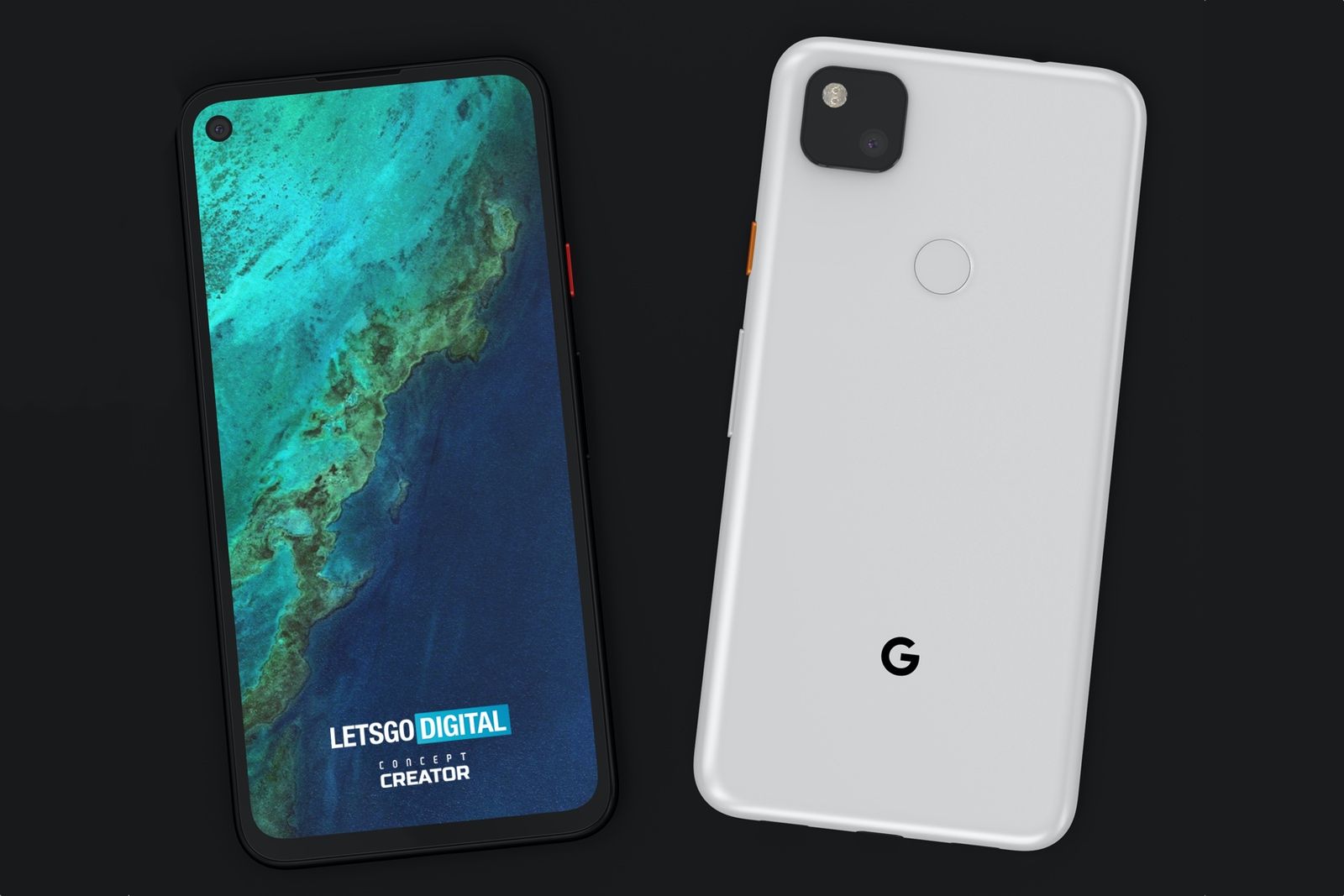 Renders show what the Google Pixel 4a could look like image 1