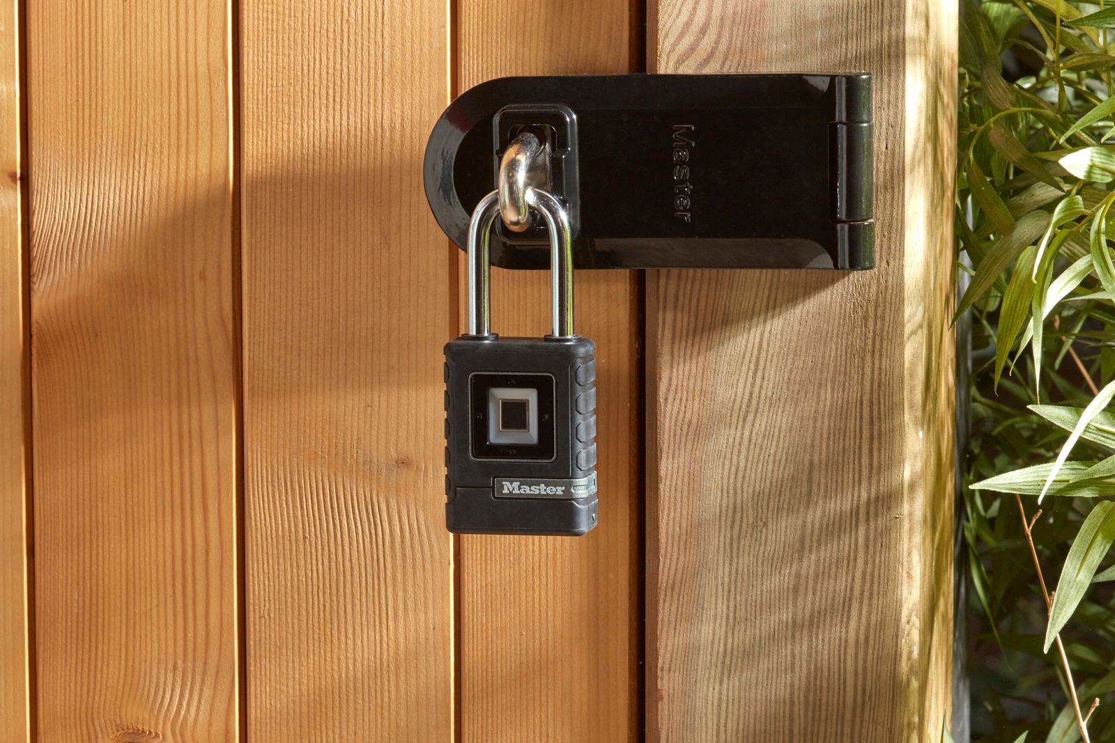 Now You Can Unlock Your Shed With A Fingerprint Using Master Locks Outdoor Biometric Padlock image 1
