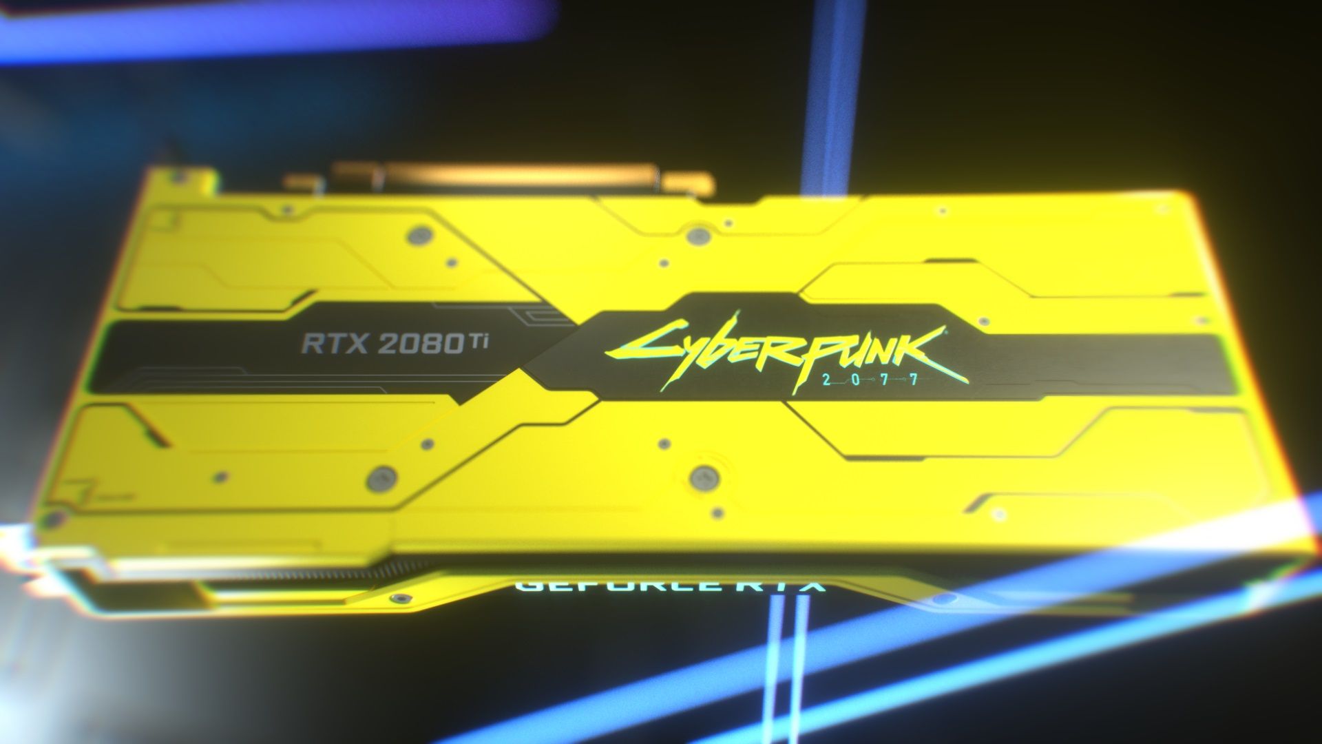 Nvidia is showing off a Cyberpunk 2077 Edition RTX 2080 Ti you cant buy image 1