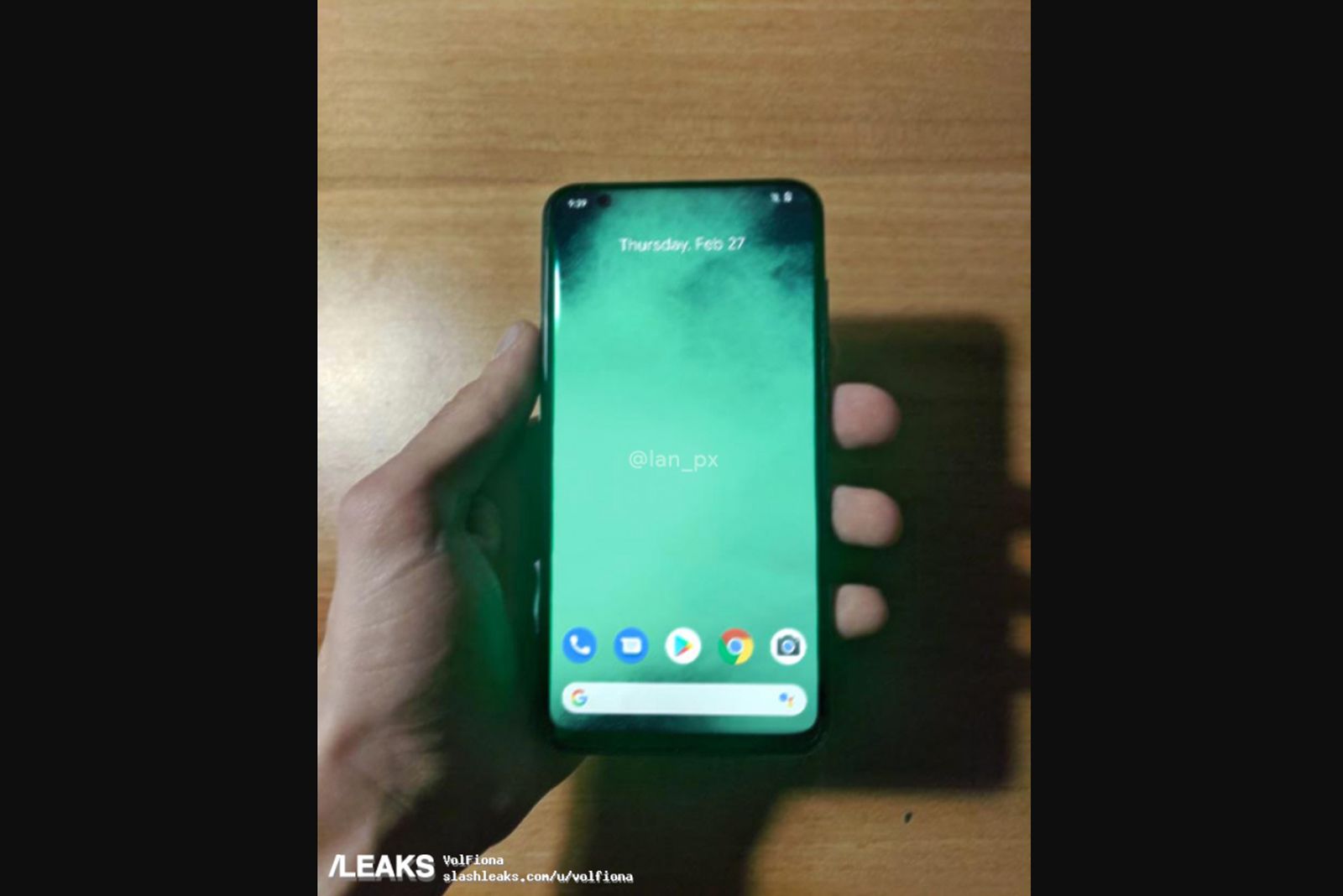 This may or may not be the real-life Pixel 4a in hands-on leaked images image 1