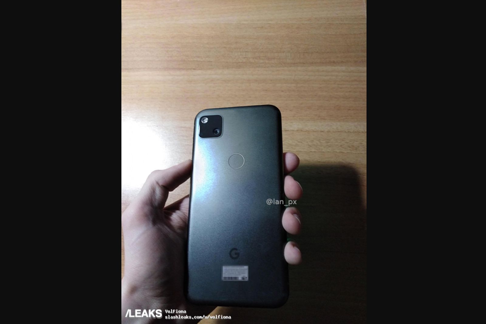 This may or may not be the real-life Pixel 4a in hands-on leaked images image 2