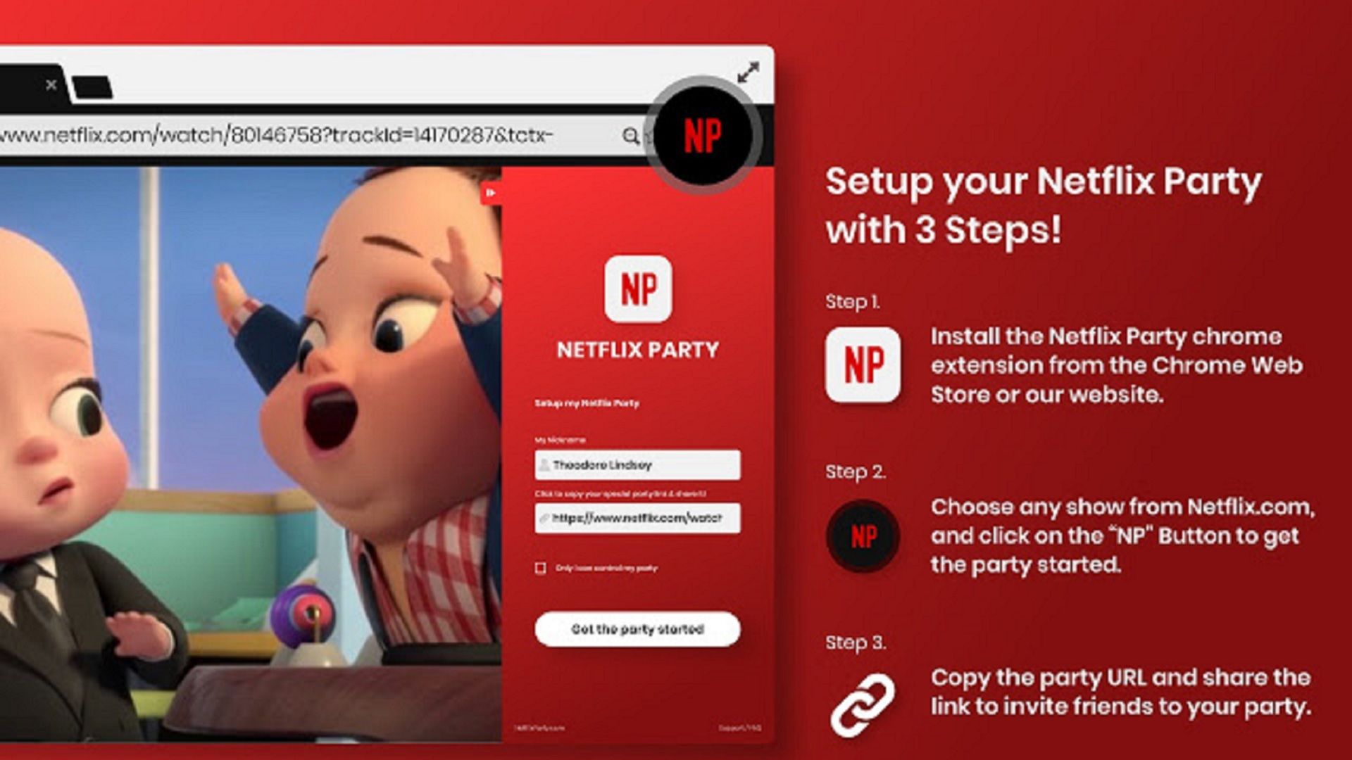 Use Netflix Party To Watch With Friends Remotely While You Isolate From Coronavirus image 1