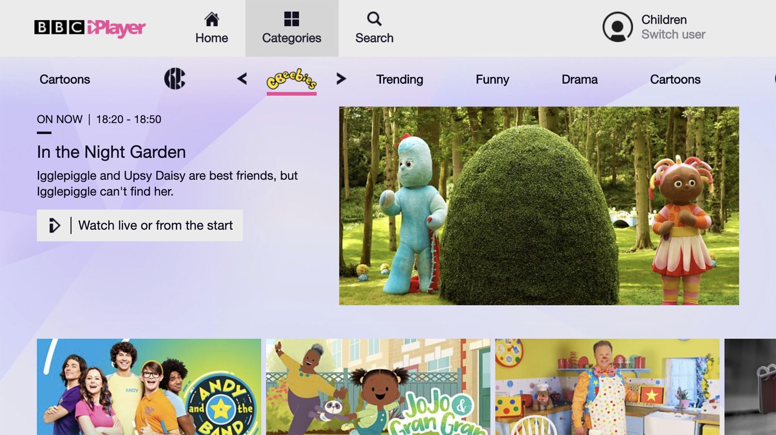 BBC iPlayer for Kids What you need to know about the safe version of iPlayer for children image 4