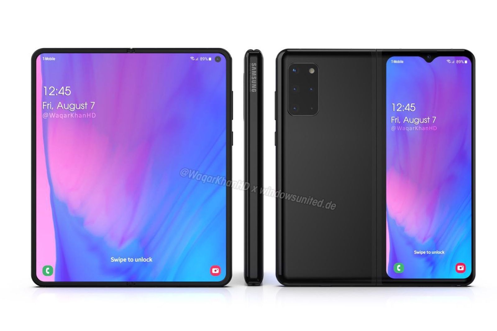 New renders show what the Samsung Galaxy Fold 2 could look like image 2
