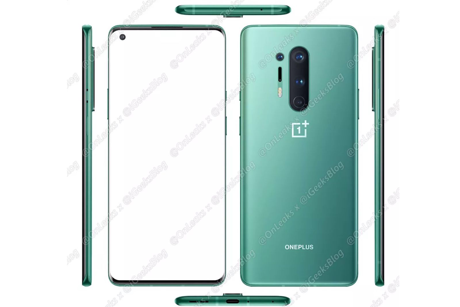 OnePlus 8 Pro might launch in a new green shade with wireless charging image 2