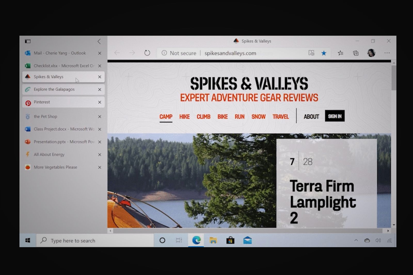 New Microsoft Edge update Vertical tabs now let you manage tabs on the side image 1