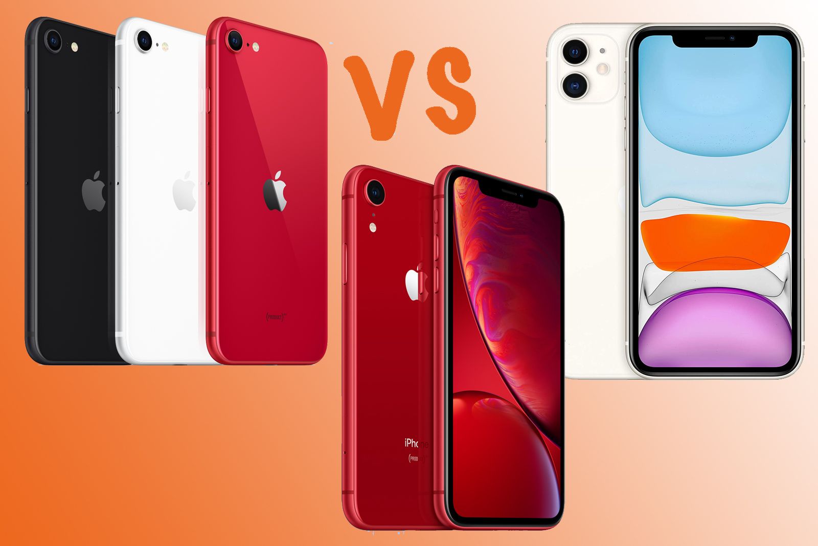 iPhone SE 2020 vs iPhone XR vs iPhone Xs: Specs Comparison - Gizmochina