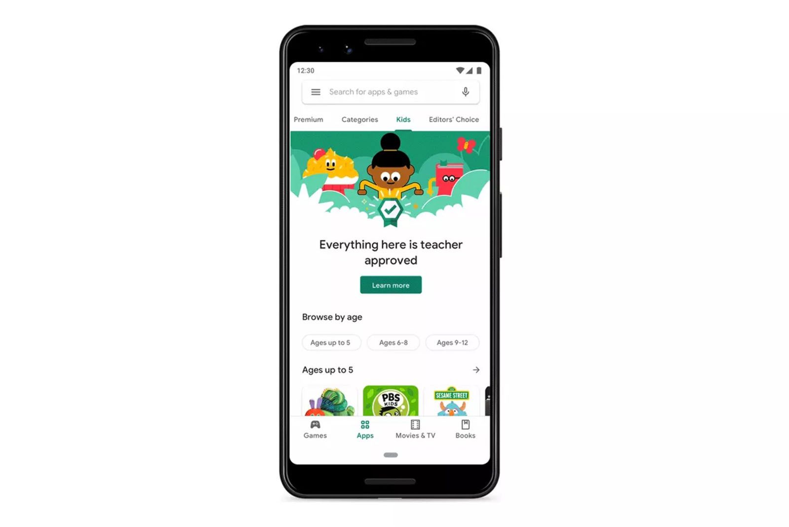 How to find Teacher Approved apps for kids on Google Play Store image 1