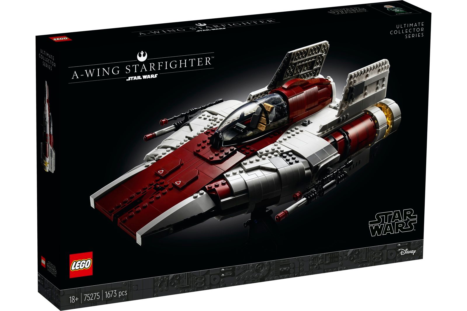 This Lego Star Wars A-Wing is the latest in the Ultimate Collectors Series image 1