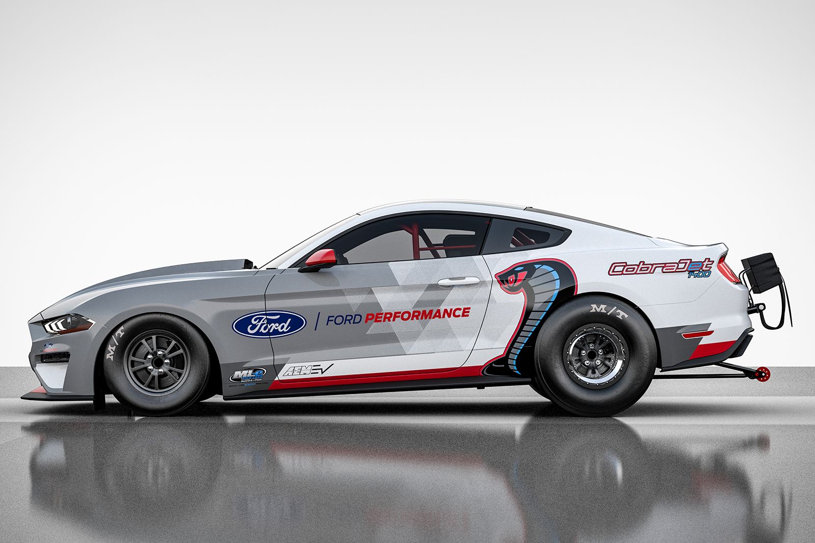 All-electric Ford Mustang Cobra Jet 1400 built to crush dragster races silently image 1