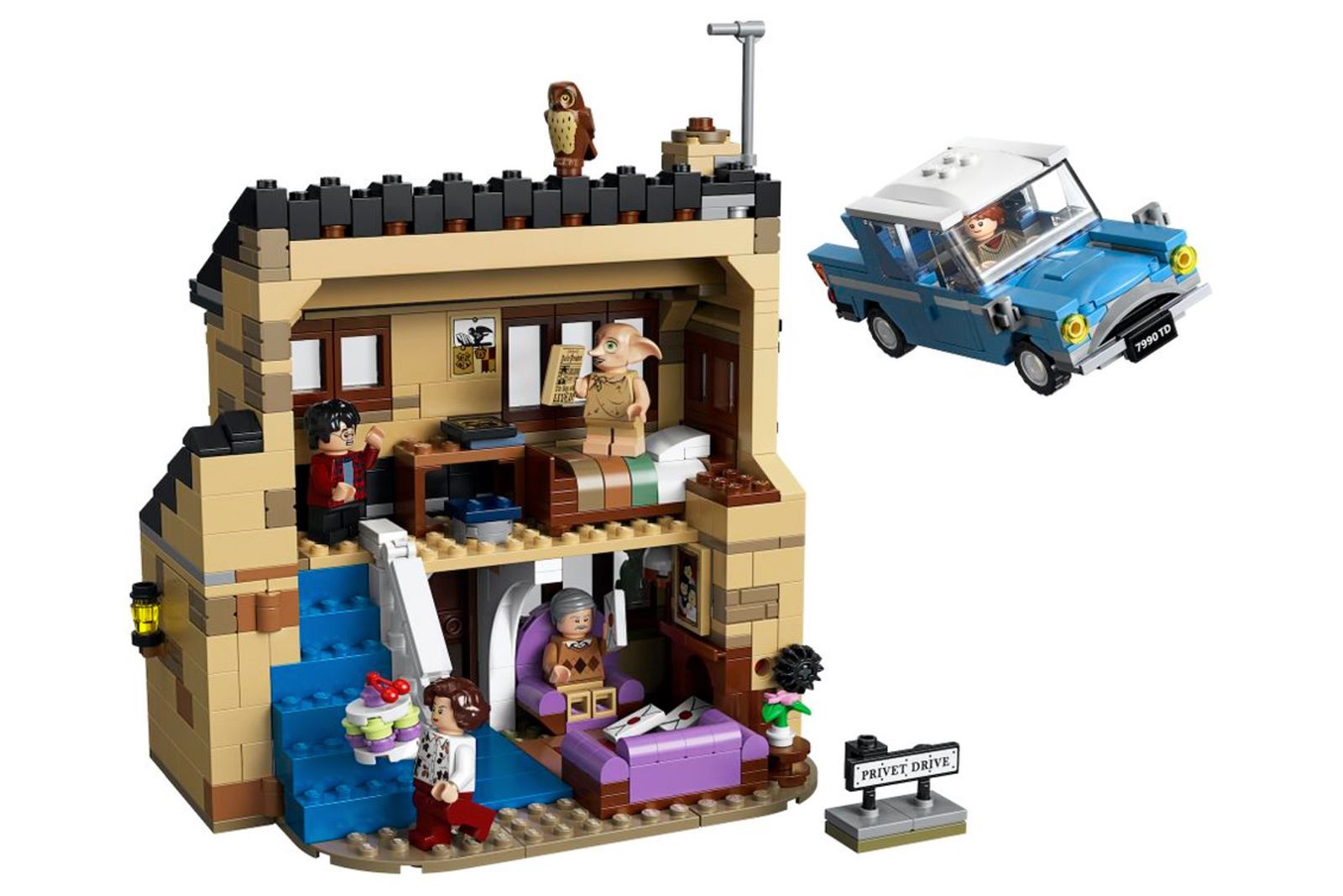 New Harry Potter Lego sets: Hedwig, Weasley house, and more